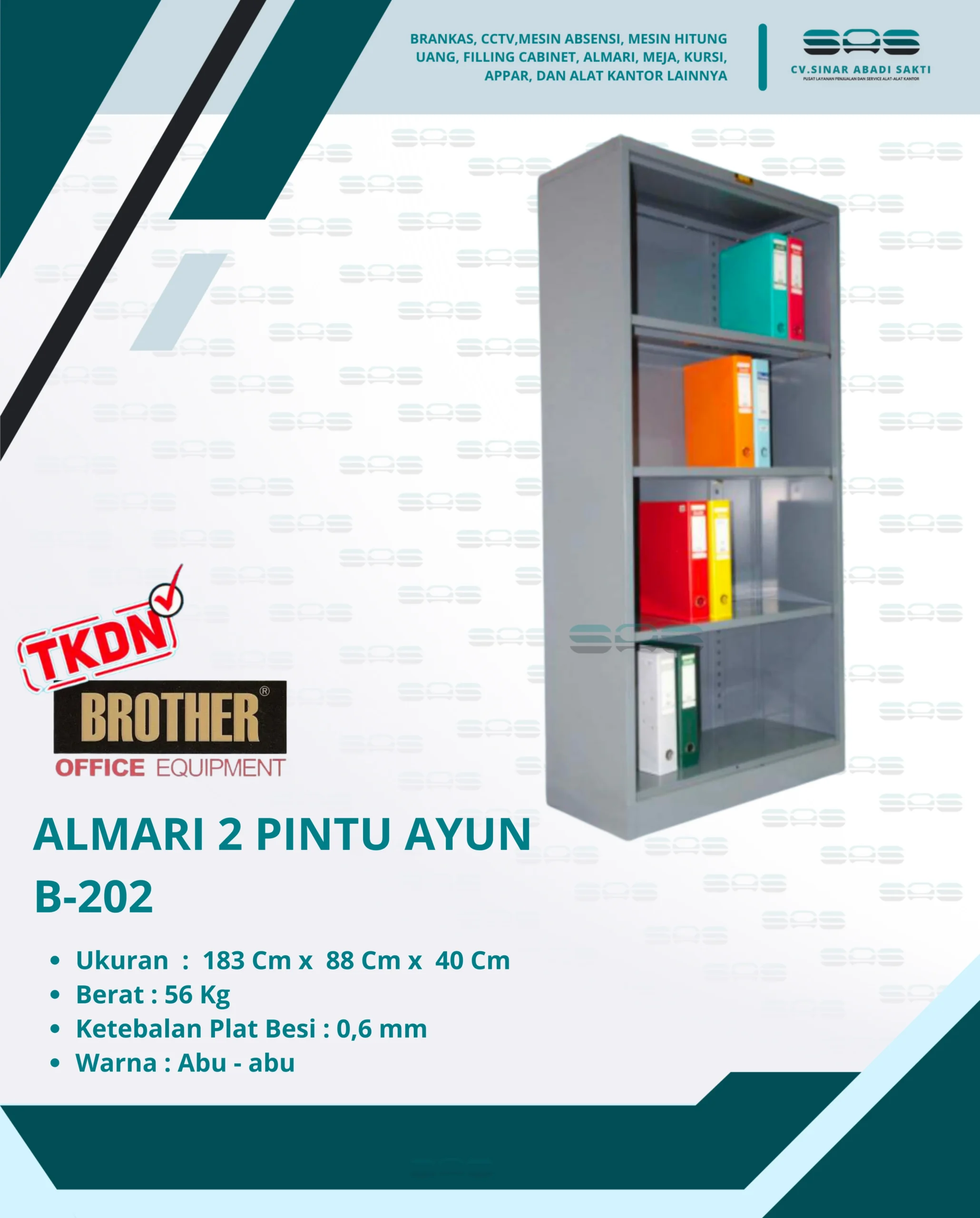 ALMARI TANPA PINTU (B - 202)