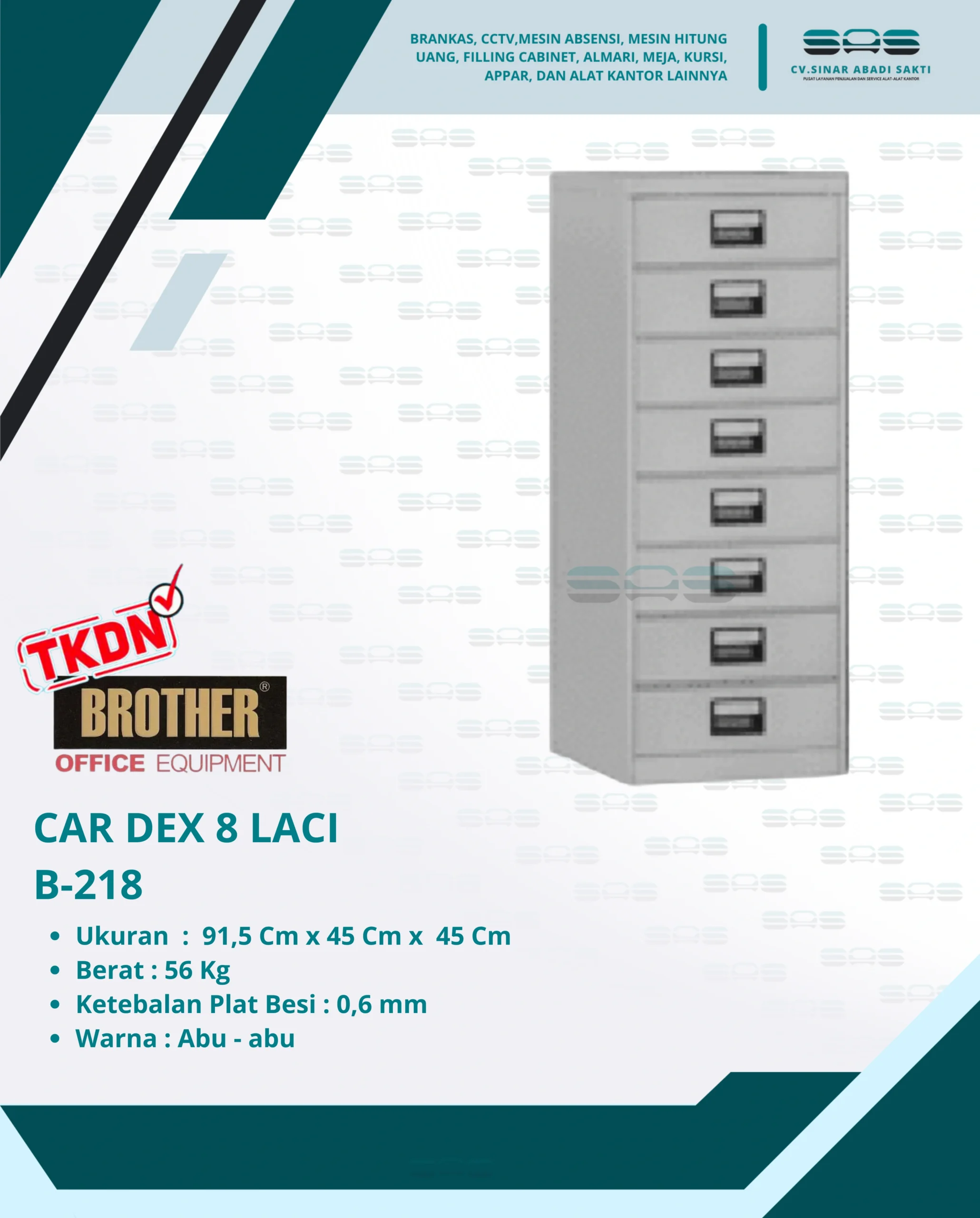 CAR DEX 8 LACI (B-218)