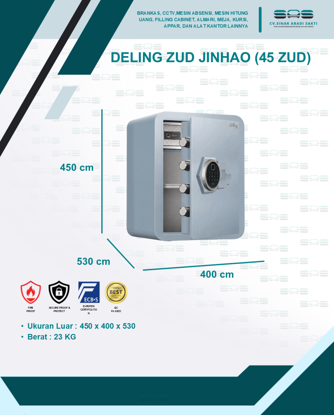 DELING ZUD JINHAO (45 ZUD) - Deling - Brankas