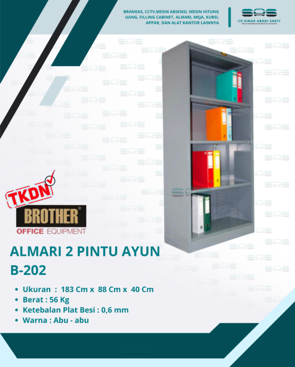 Brother - ALMARI TANPA PINTU (B - 202)