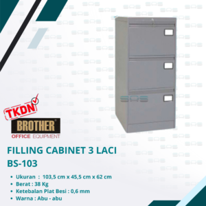 Brother - FILLING CABINET 3 LACI SUPER (BS - 103)