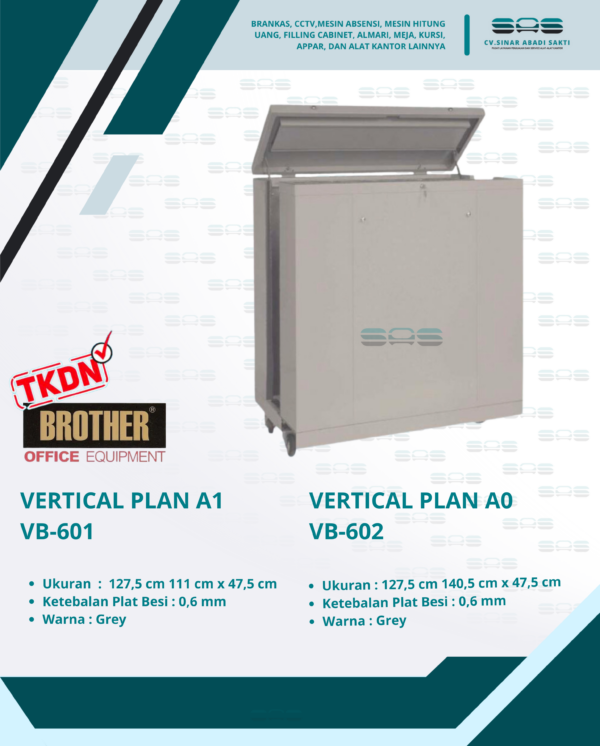 Brother - VERTICAL PLAN A0 (VB - 602)