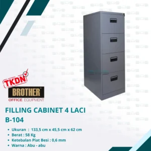 FILLING CABINET 4 LACI (B - 104)