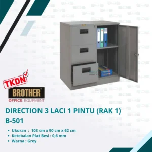 DIRECTION 3 LACI 1 PINTU (Rak 1 lbr) (B-501)