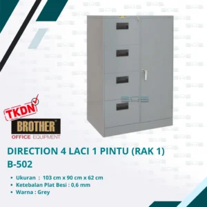 DIRECTION 4 LACI 1 PINTU (Rak 1 lbr) (B-502)