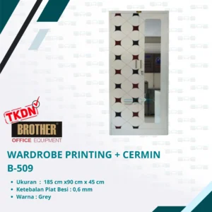 WARDROBE PRINTING + CERMIN (B-509)