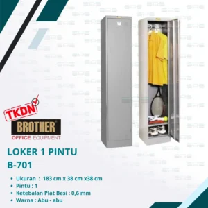 LOKER 1 PINTU (B-701)