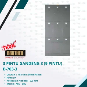 3 PINTU GANDENG 3 (9 PINTU) (B-703-3)