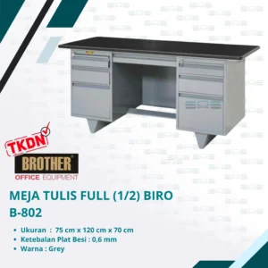 MEJA TULIS FULL (1) BIRO (B-802)