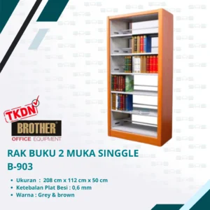RAK BUKU 2 MUKA SINGLE (B-903)