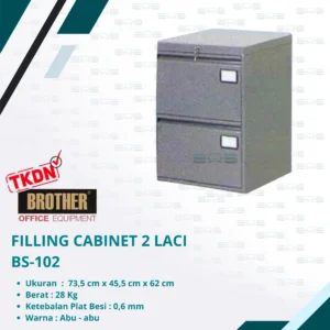 FILLING CABINET 2 LACI SUPER (BS - 102)